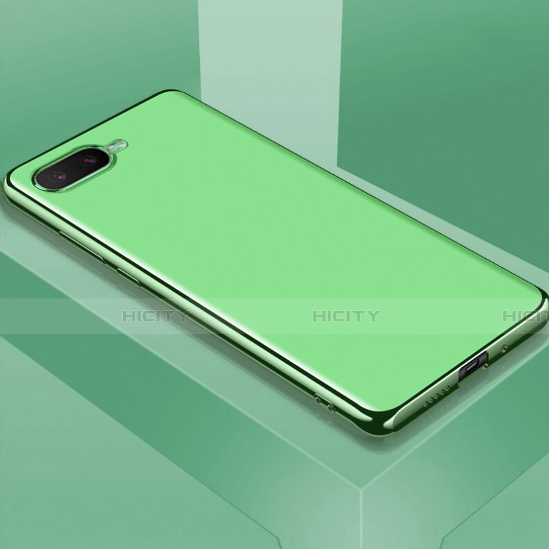 Custodia Silicone Ultra Sottile Morbida Cover C01 per Oppo R15X Verde