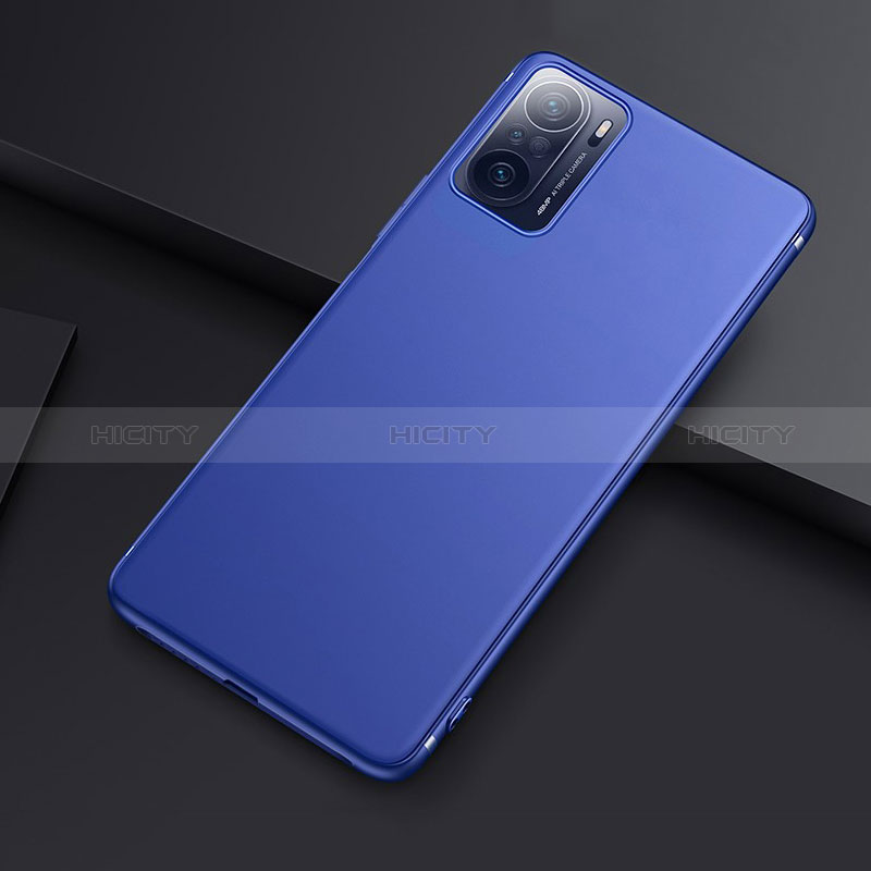 Custodia Silicone Ultra Sottile Morbida Cover C01 per Xiaomi Mi 11i 5G Blu