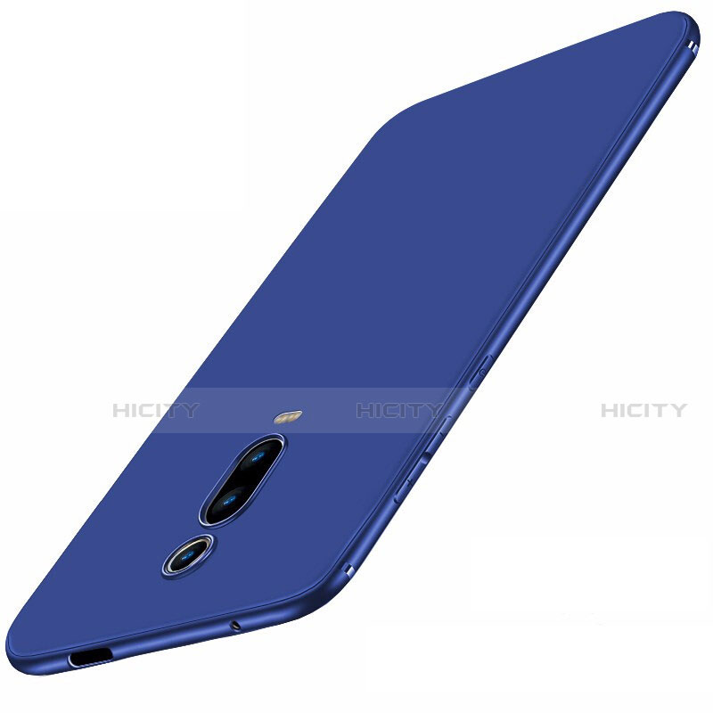 Custodia Silicone Ultra Sottile Morbida Cover C01 per Xiaomi Mi 9T Pro Blu