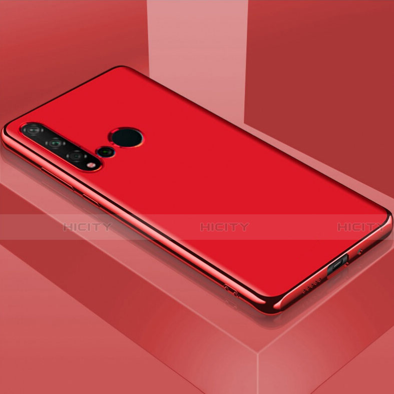Custodia Silicone Ultra Sottile Morbida Cover C02 per Huawei P20 Lite (2019) Rosso
