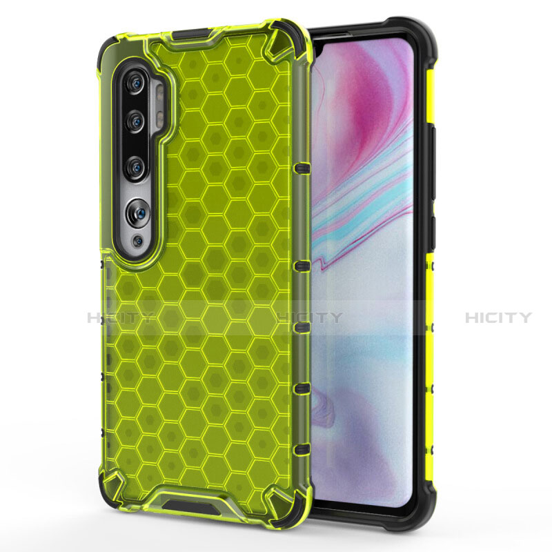 Custodia Silicone Ultra Sottile Morbida Cover C02 per Xiaomi Mi Note 10 Verde