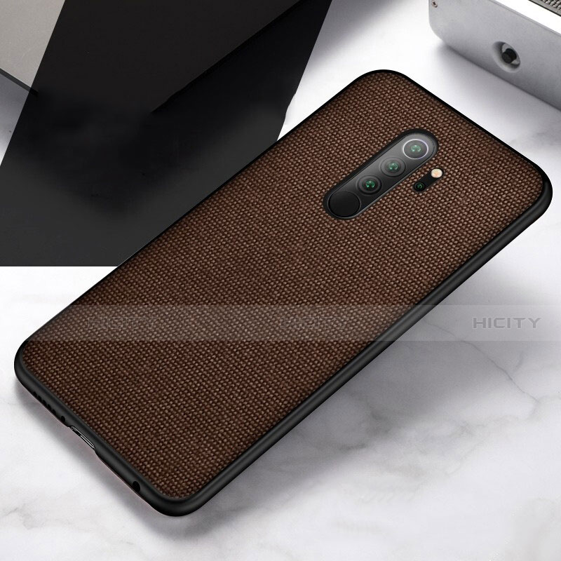 Custodia Silicone Ultra Sottile Morbida Cover C03 per Xiaomi Redmi Note 8 Pro Marrone