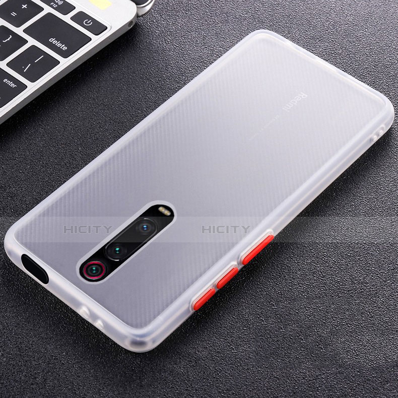 Custodia Silicone Ultra Sottile Morbida Cover C05 per Xiaomi Mi 9T Bianco