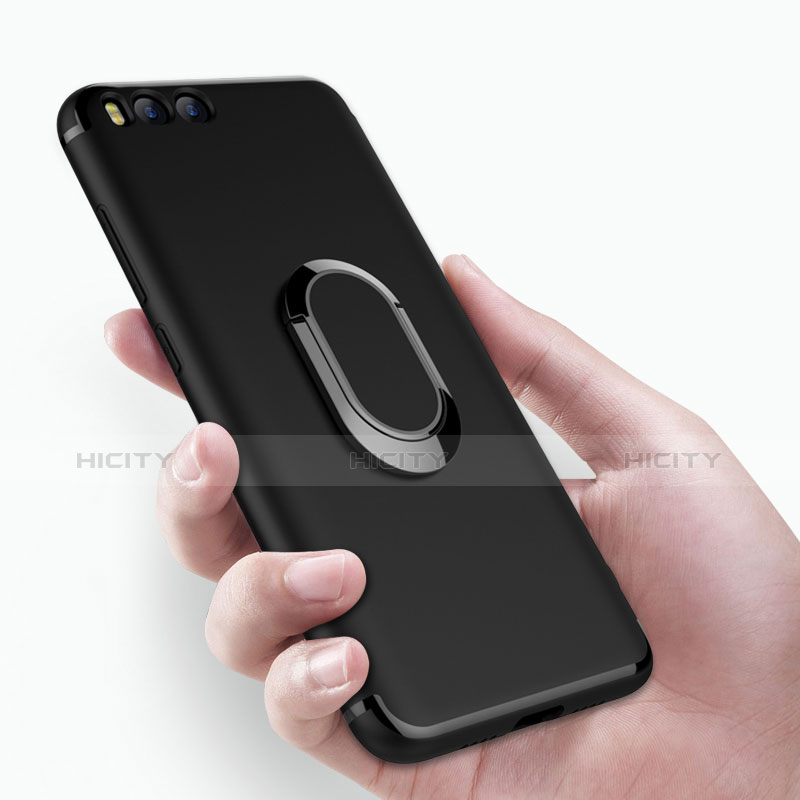 Custodia Silicone Ultra Sottile Morbida Cover con Anello Supporto per Xiaomi Mi 6