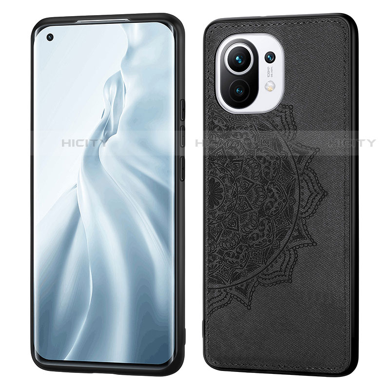 Custodia Silicone Ultra Sottile Morbida Cover con Magnetico A07 per Xiaomi Mi 11 Lite 5G NE