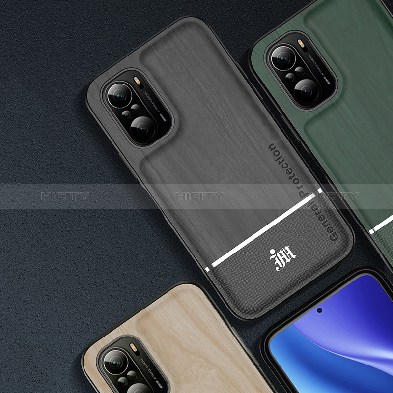 Custodia Silicone Ultra Sottile Morbida Cover con Magnetico Anello Supporto JM1 per Xiaomi Mi 11X Pro 5G