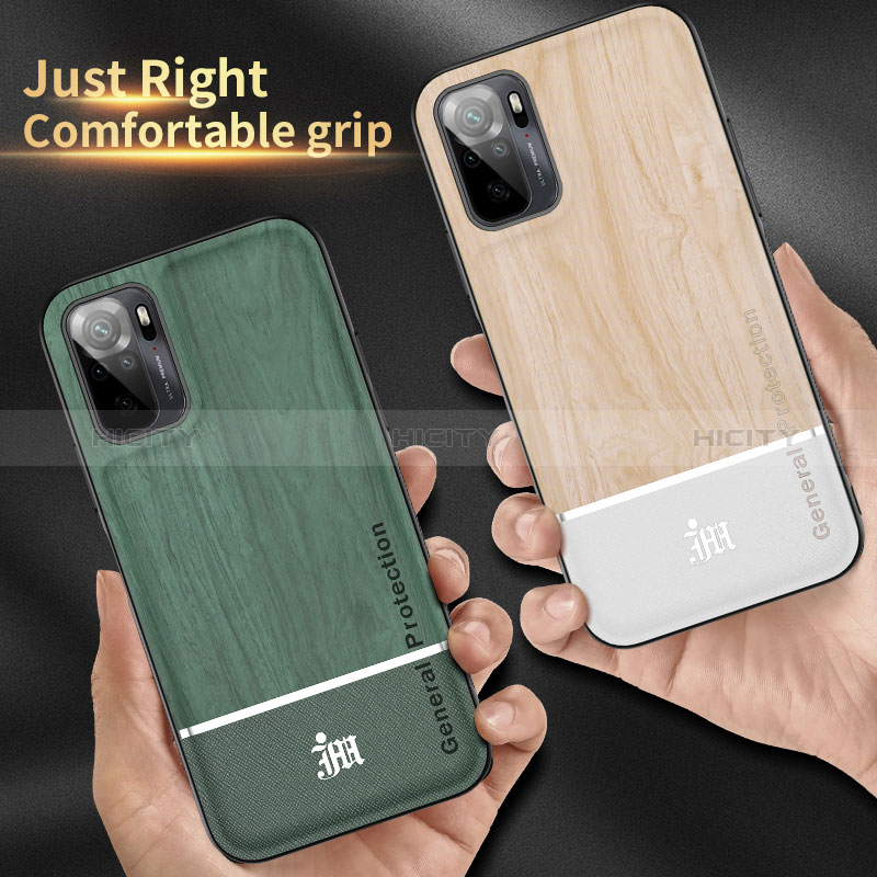 Custodia Silicone Ultra Sottile Morbida Cover con Magnetico Anello Supporto JM1 per Xiaomi Redmi Note 11 SE India 4G