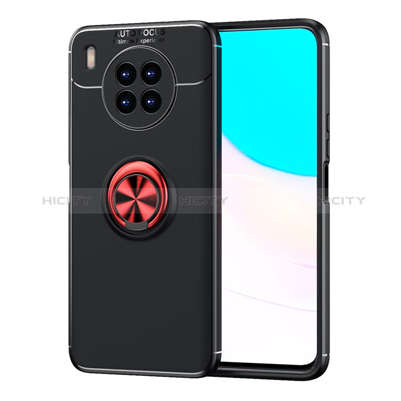 Custodia Silicone Ultra Sottile Morbida Cover con Magnetico Anello Supporto SD1 per Huawei Nova 8i