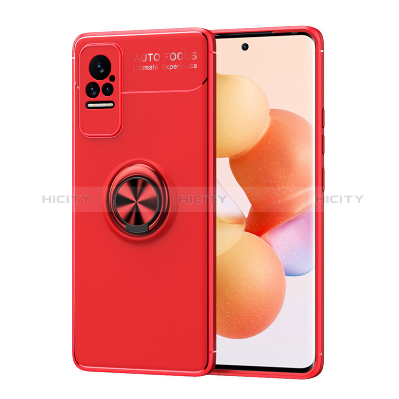 Custodia Silicone Ultra Sottile Morbida Cover con Magnetico Anello Supporto SD1 per Xiaomi Civi 1S 5G