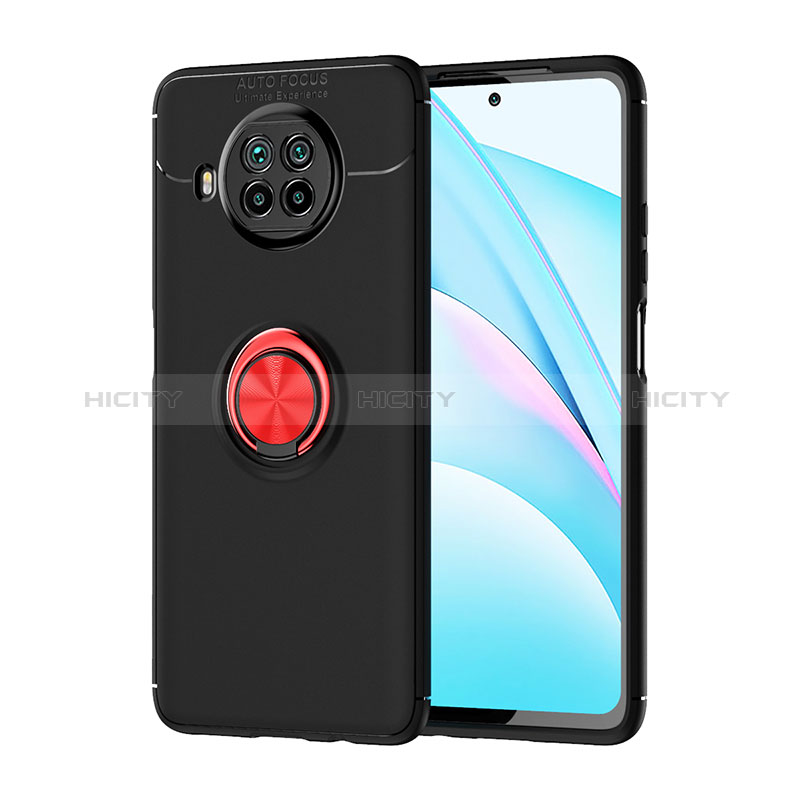 Custodia Silicone Ultra Sottile Morbida Cover con Magnetico Anello Supporto SD1 per Xiaomi Mi 10T Lite 5G