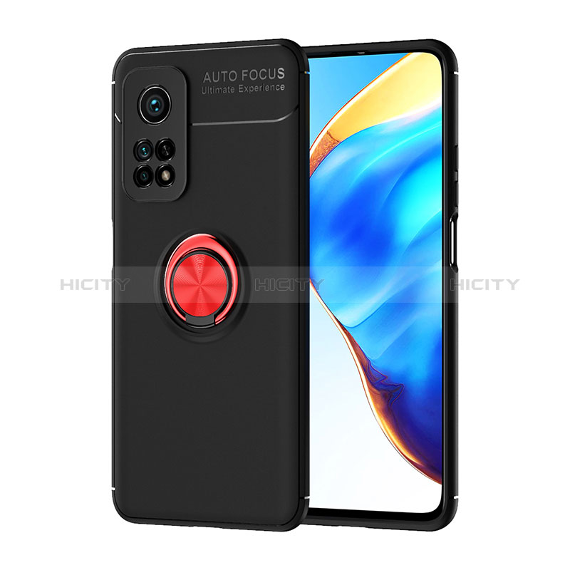 Custodia Silicone Ultra Sottile Morbida Cover con Magnetico Anello Supporto SD1 per Xiaomi Redmi K30S 5G