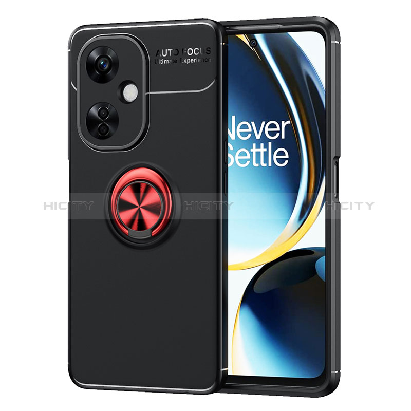 Custodia Silicone Ultra Sottile Morbida Cover con Magnetico Anello Supporto SD2 per OnePlus Nord CE 3 Lite 5G