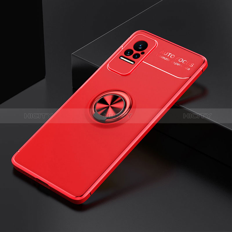 Custodia Silicone Ultra Sottile Morbida Cover con Magnetico Anello Supporto SD2 per Xiaomi Civi 1S 5G