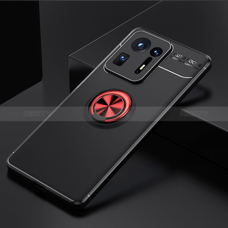 Custodia Silicone Ultra Sottile Morbida Cover con Magnetico Anello Supporto SD2 per Xiaomi Mi Mix 4 5G