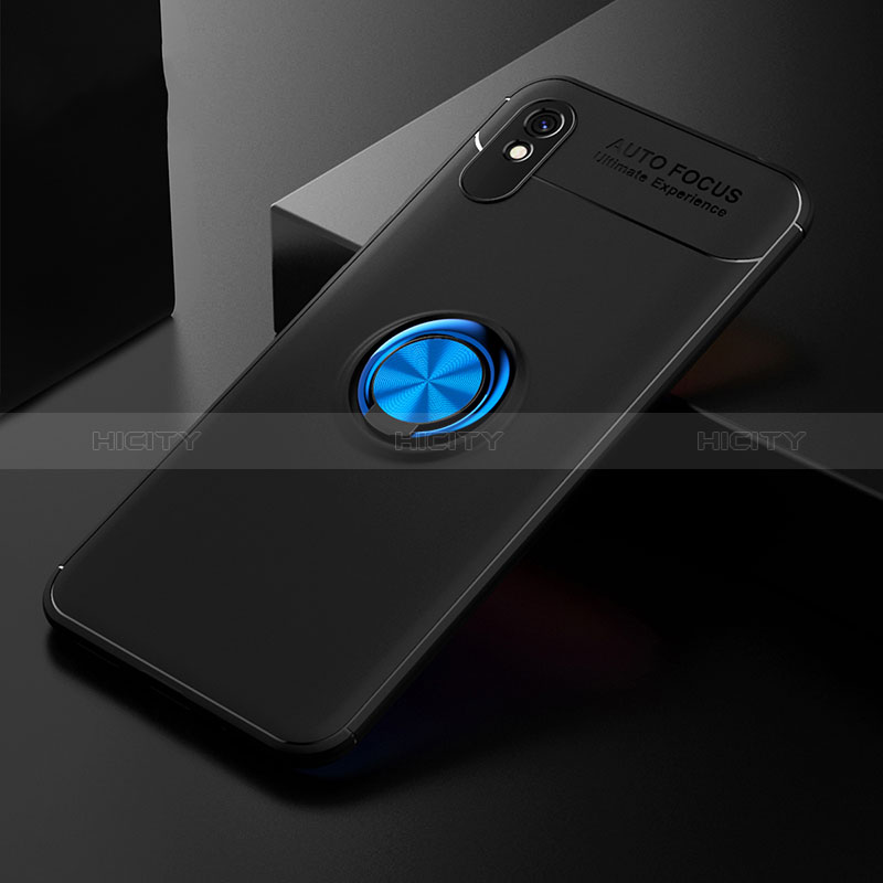 Custodia Silicone Ultra Sottile Morbida Cover con Magnetico Anello Supporto SD2 per Xiaomi Redmi 9i