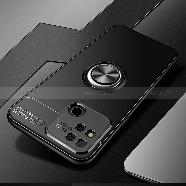 Custodia Silicone Ultra Sottile Morbida Cover con Magnetico Anello Supporto SD3 per Xiaomi POCO C3