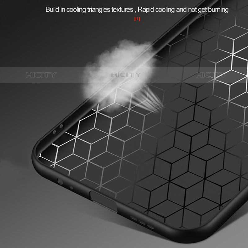 Custodia Silicone Ultra Sottile Morbida Cover con Magnetico Anello Supporto X01L per OnePlus Nord N20 5G