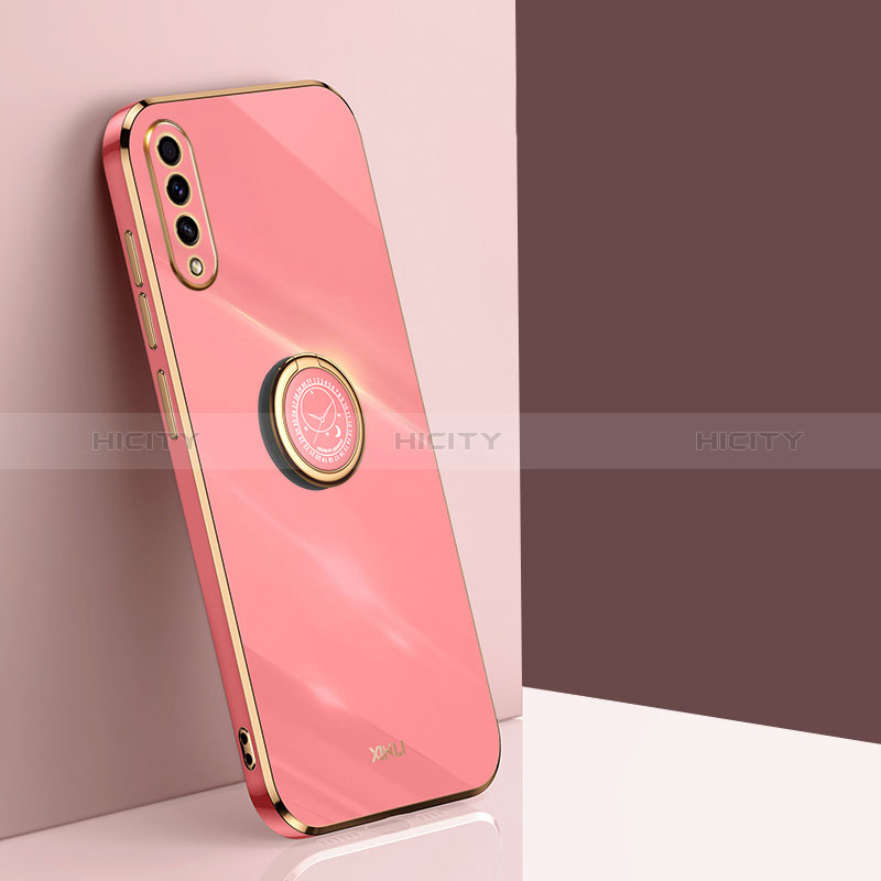 Custodia Silicone Ultra Sottile Morbida Cover con Magnetico Anello Supporto XL1 per Samsung Galaxy A30S