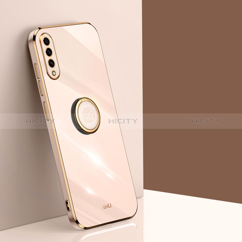 Custodia Silicone Ultra Sottile Morbida Cover con Magnetico Anello Supporto XL1 per Samsung Galaxy A30S