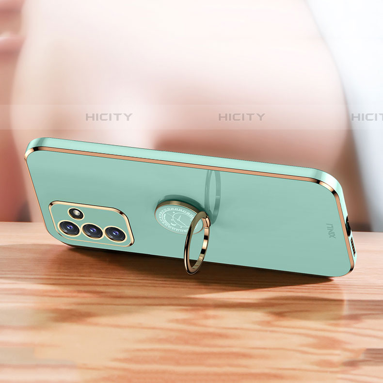 Custodia Silicone Ultra Sottile Morbida Cover con Magnetico Anello Supporto XL1 per Samsung Galaxy A34 5G