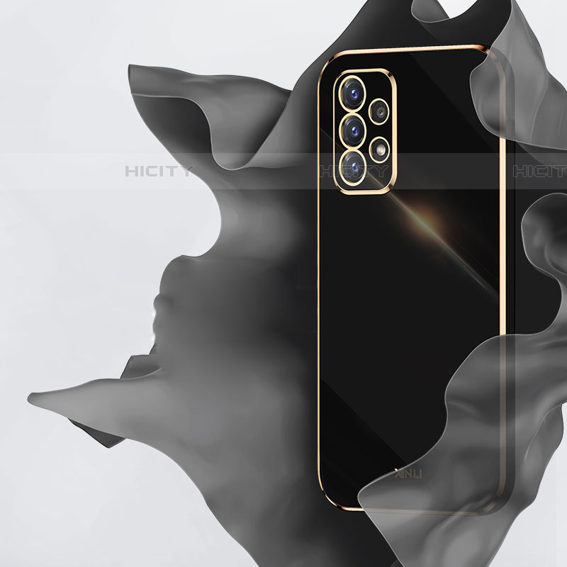 Custodia Silicone Ultra Sottile Morbida Cover con Magnetico Anello Supporto XL1 per Samsung Galaxy A72 4G