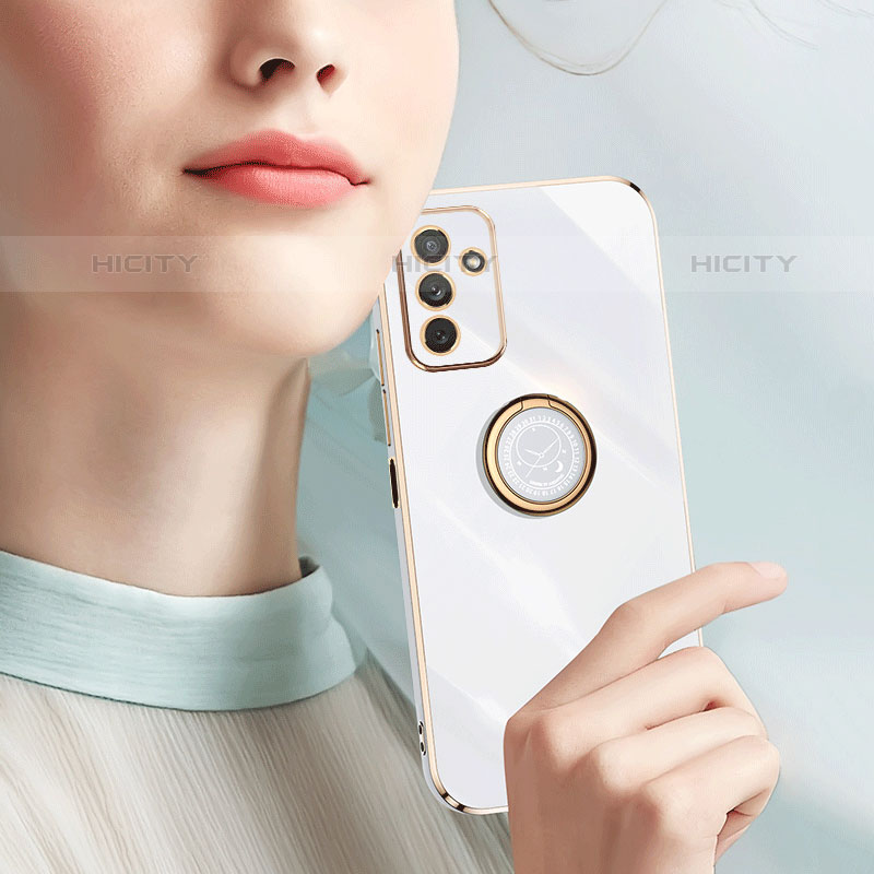 Custodia Silicone Ultra Sottile Morbida Cover con Magnetico Anello Supporto XL1 per Samsung Galaxy M23 5G