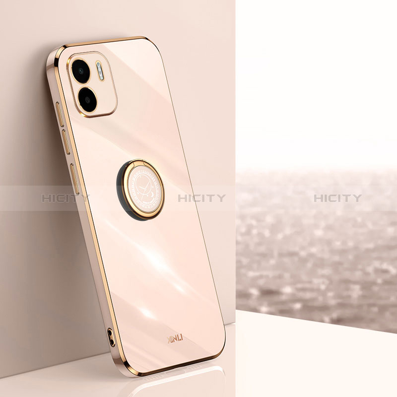 Custodia Silicone Ultra Sottile Morbida Cover con Magnetico Anello Supporto XL1 per Xiaomi Redmi A2