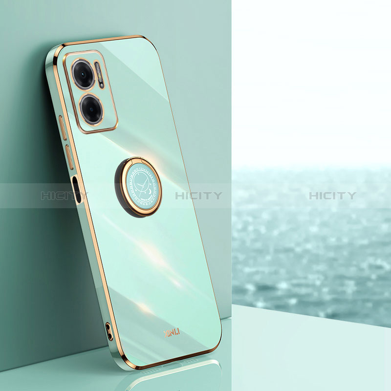 Custodia Silicone Ultra Sottile Morbida Cover con Magnetico Anello Supporto XL1 per Xiaomi Redmi Note 11E 5G