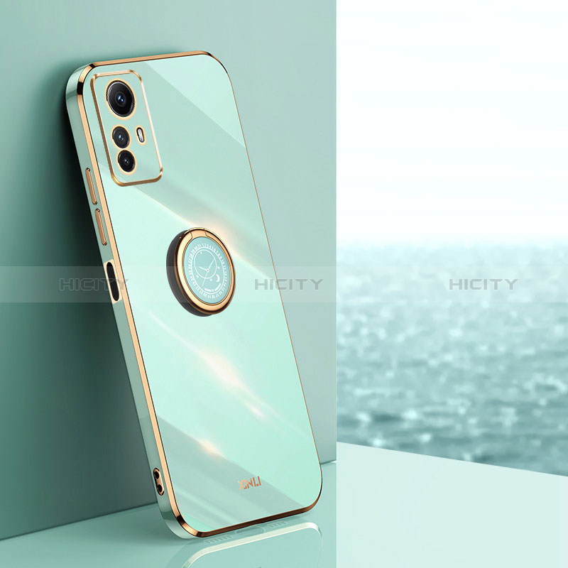 Custodia Silicone Ultra Sottile Morbida Cover con Magnetico Anello Supporto XL1 per Xiaomi Redmi Note 12S