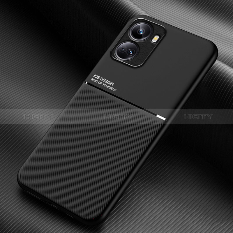 Custodia Silicone Ultra Sottile Morbida Cover con Magnetico per Huawei Nova 10 SE Nero