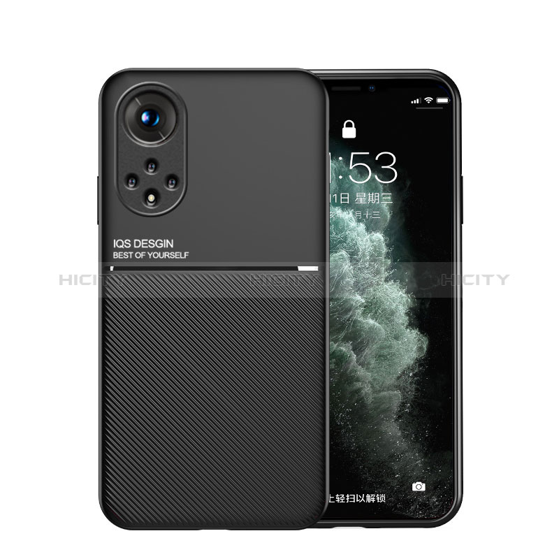 Custodia Silicone Ultra Sottile Morbida Cover con Magnetico per Huawei Nova 9