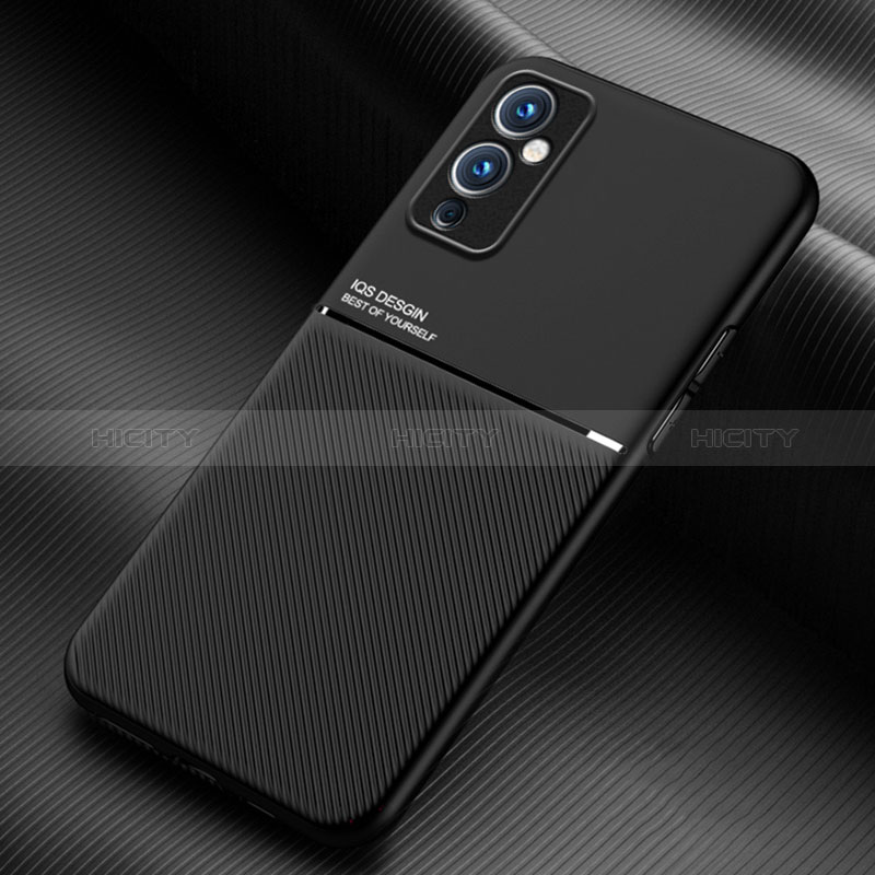 Custodia Silicone Ultra Sottile Morbida Cover con Magnetico per OnePlus 9 5G