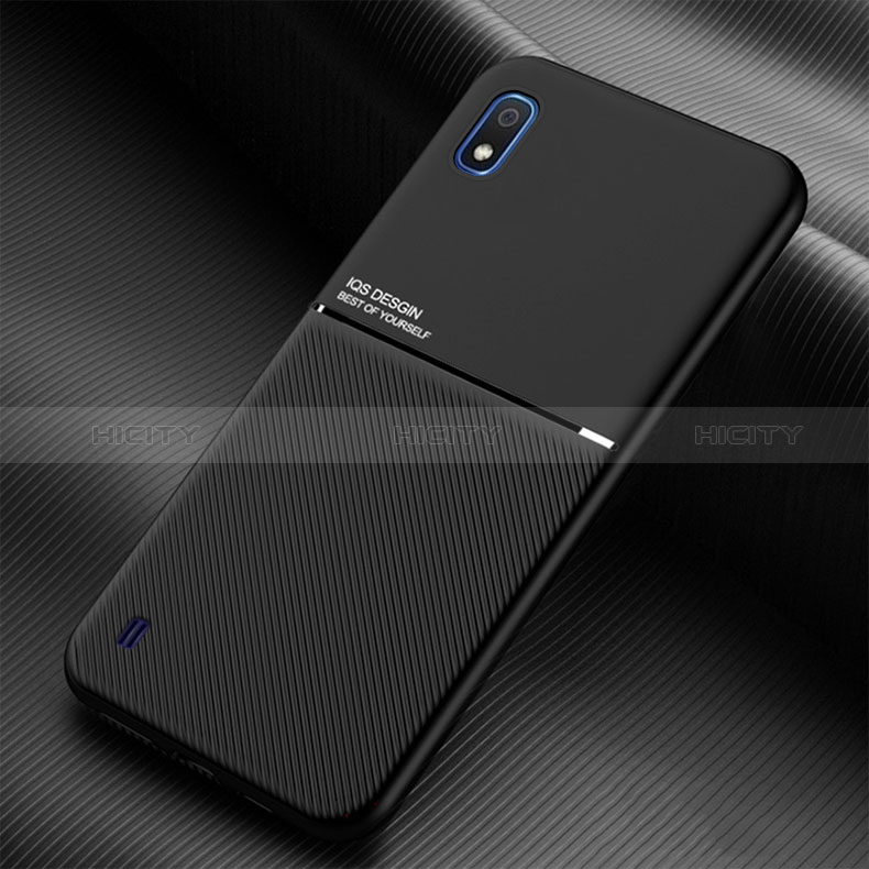 Custodia Silicone Ultra Sottile Morbida Cover con Magnetico per Samsung Galaxy A10