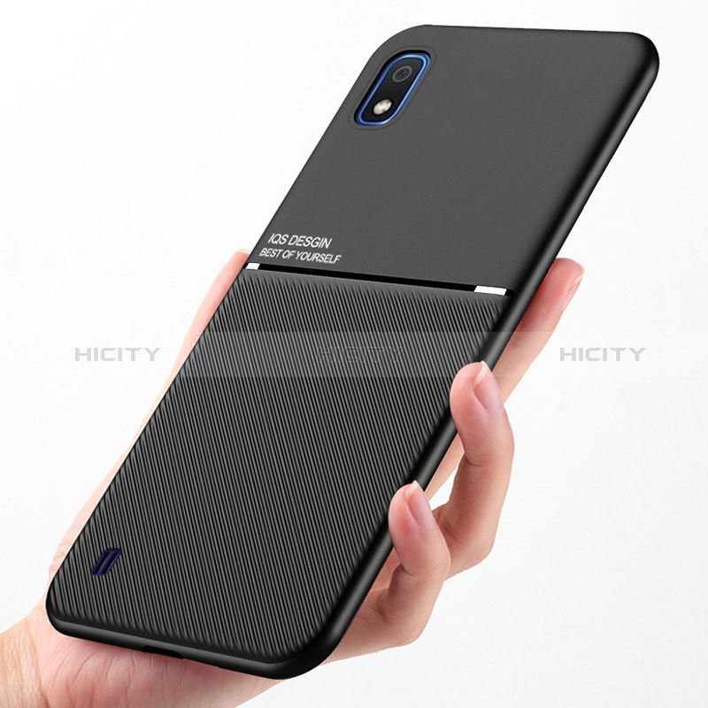 Custodia Silicone Ultra Sottile Morbida Cover con Magnetico per Samsung Galaxy A10