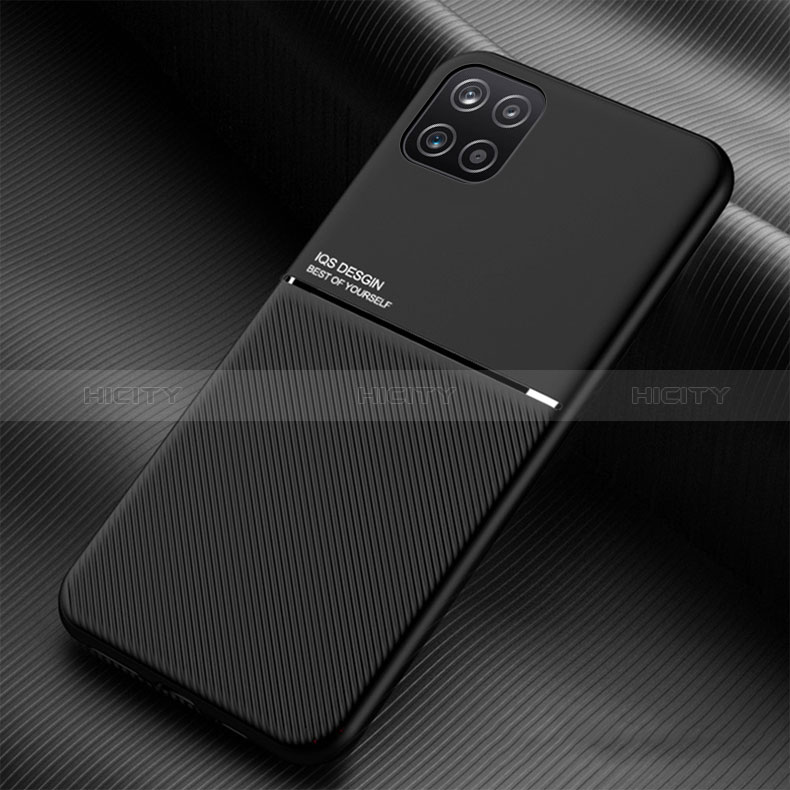 Custodia Silicone Ultra Sottile Morbida Cover con Magnetico per Samsung Galaxy A22s 5G Nero