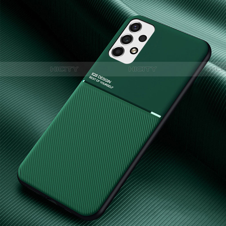 Custodia Silicone Ultra Sottile Morbida Cover con Magnetico per Samsung Galaxy A53 5G Verde