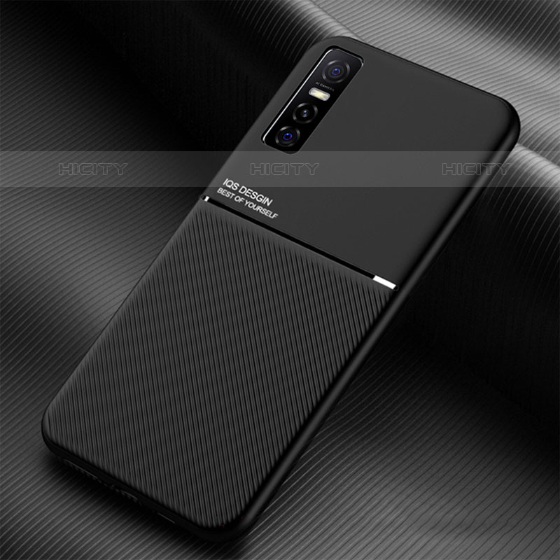 Custodia Silicone Ultra Sottile Morbida Cover con Magnetico per Vivo Y73s 5G