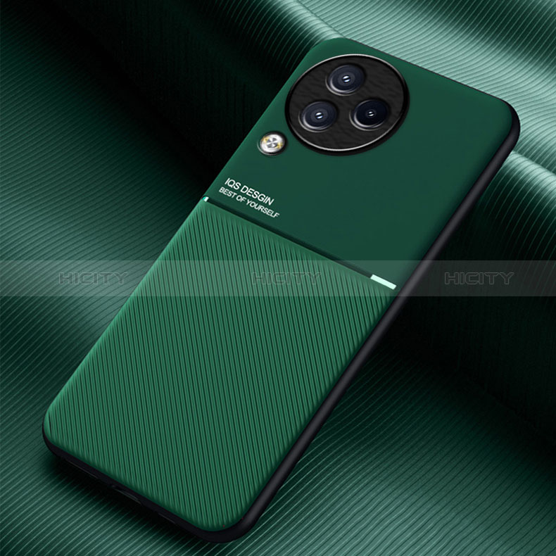 Custodia Silicone Ultra Sottile Morbida Cover con Magnetico per Xiaomi Civi 3 5G Verde