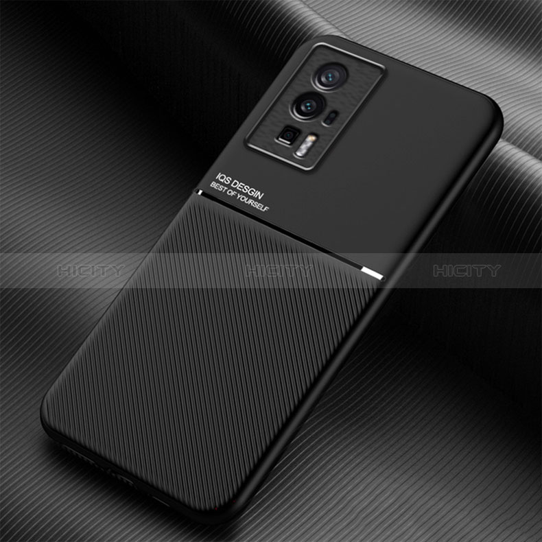 Custodia Silicone Ultra Sottile Morbida Cover con Magnetico per Xiaomi Poco F5 Pro 5G