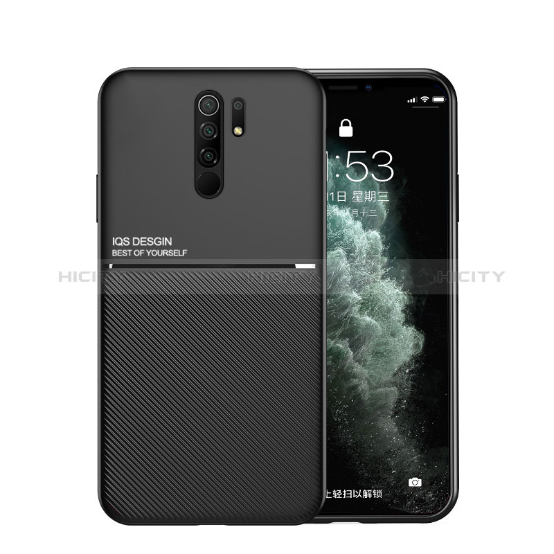 Custodia Silicone Ultra Sottile Morbida Cover con Magnetico per Xiaomi Poco M2