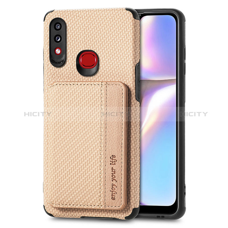 Custodia Silicone Ultra Sottile Morbida Cover con Magnetico S01D per Samsung Galaxy A10s