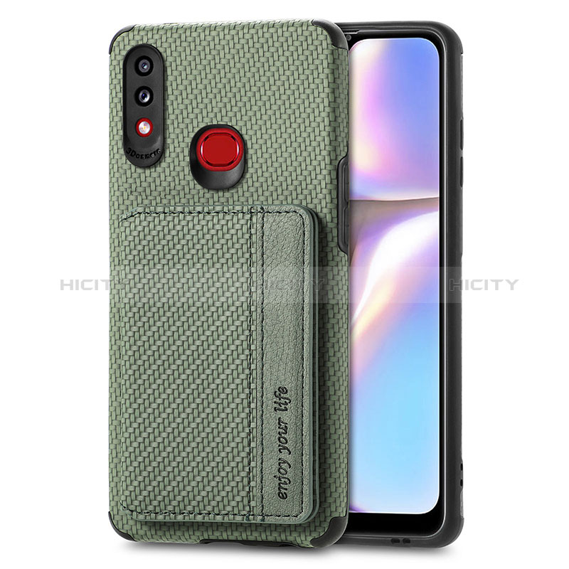 Custodia Silicone Ultra Sottile Morbida Cover con Magnetico S01D per Samsung Galaxy A10s