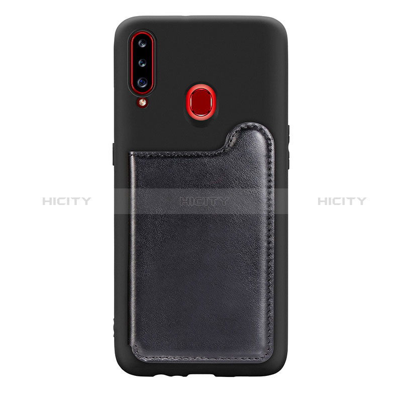 Custodia Silicone Ultra Sottile Morbida Cover con Magnetico S01D per Samsung Galaxy A20s