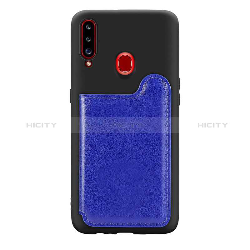 Custodia Silicone Ultra Sottile Morbida Cover con Magnetico S01D per Samsung Galaxy A20s