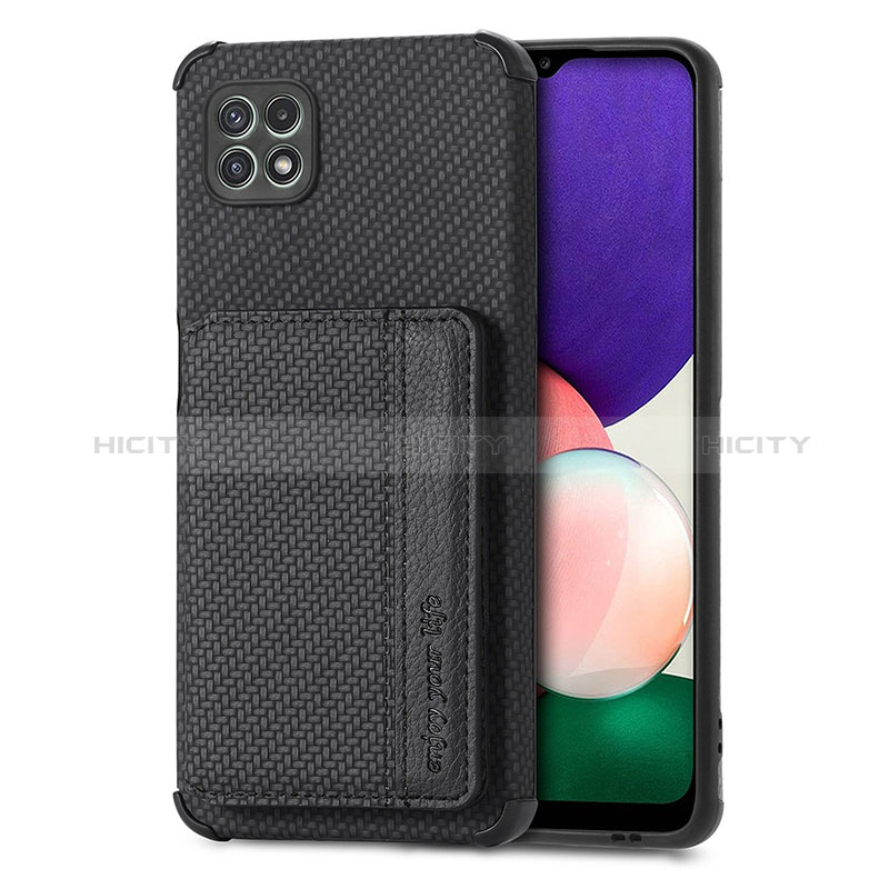 Custodia Silicone Ultra Sottile Morbida Cover con Magnetico S01D per Samsung Galaxy A22s 5G