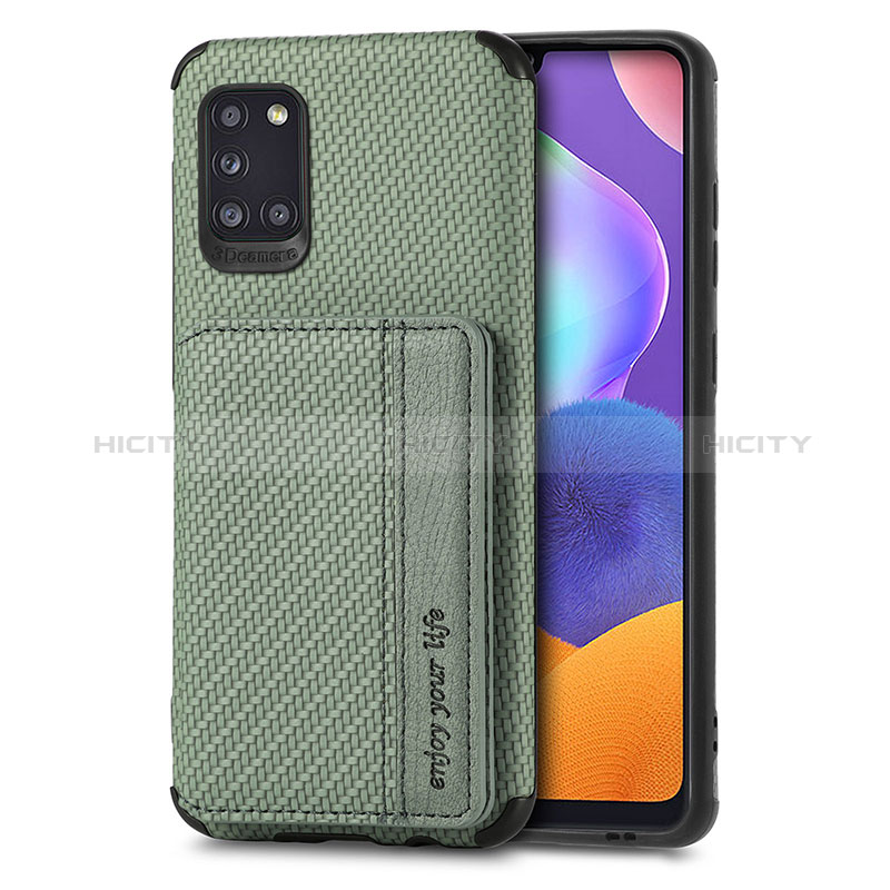 Custodia Silicone Ultra Sottile Morbida Cover con Magnetico S01D per Samsung Galaxy A31