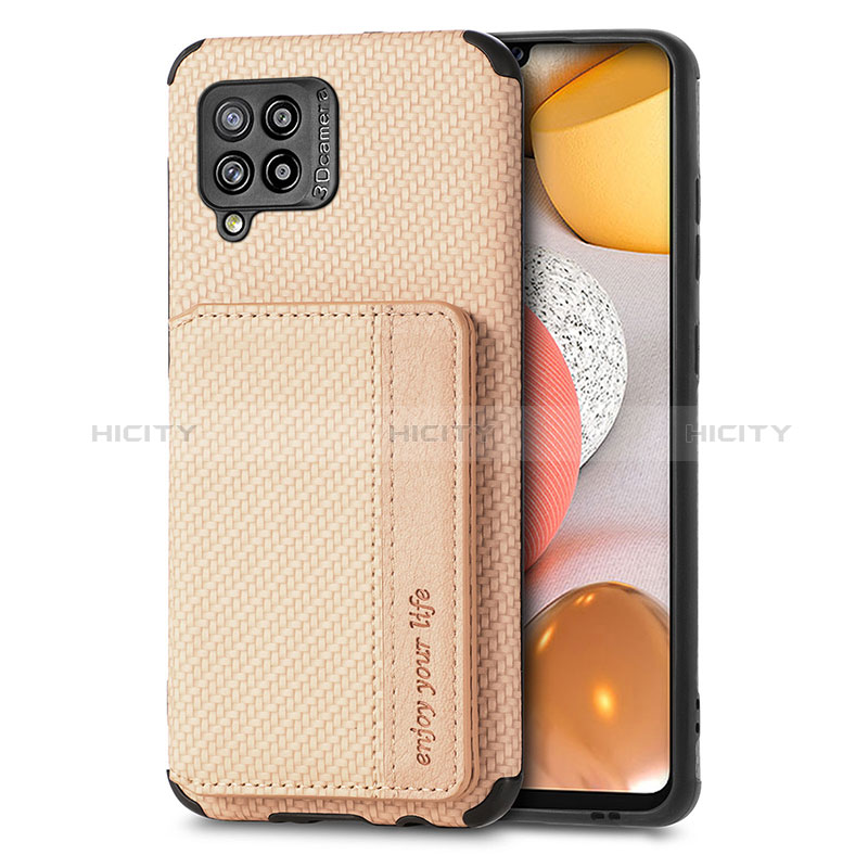 Custodia Silicone Ultra Sottile Morbida Cover con Magnetico S01D per Samsung Galaxy A42 5G