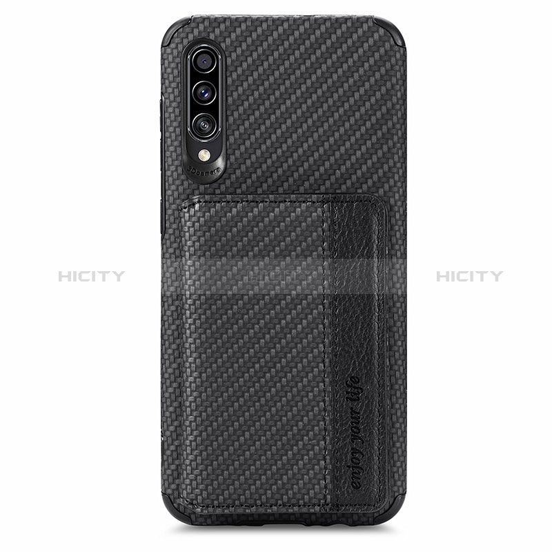 Custodia Silicone Ultra Sottile Morbida Cover con Magnetico S01D per Samsung Galaxy A50