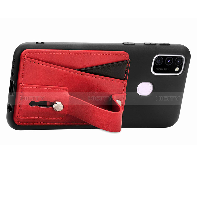 Custodia Silicone Ultra Sottile Morbida Cover con Magnetico S01D per Samsung Galaxy M30s