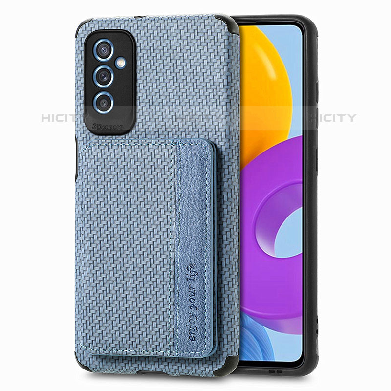 Custodia Silicone Ultra Sottile Morbida Cover con Magnetico S01D per Samsung Galaxy M52 5G